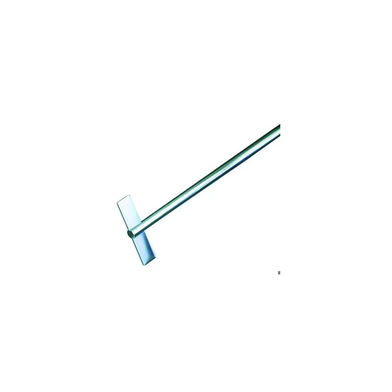 TIGE D'AGITATION EN INOX 8 x 400 mm, A 2 PALES 50 x 12 mm, HEIDOLPH BR 11