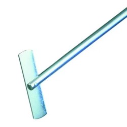 TIGE D'AGITATION EN INOX 8 x 400 mm, A PALES BASCULANTES 60 x 15 mm, HEIDOLPH BR 12