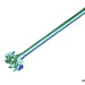 TIGE D'AGITATION EN INOX 8 x 400 mm, A TURBOAGITATION DIAMETRE 29 mm,HEIDOLPH TR 20
