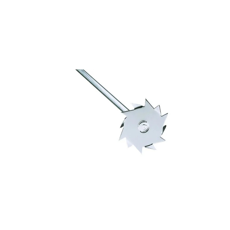 TIGE D'AGITATION EN INOX 8 x 350 mm, A DISQUE DISSOLVEUR DIAMETRE 80 mm, IKA R1300