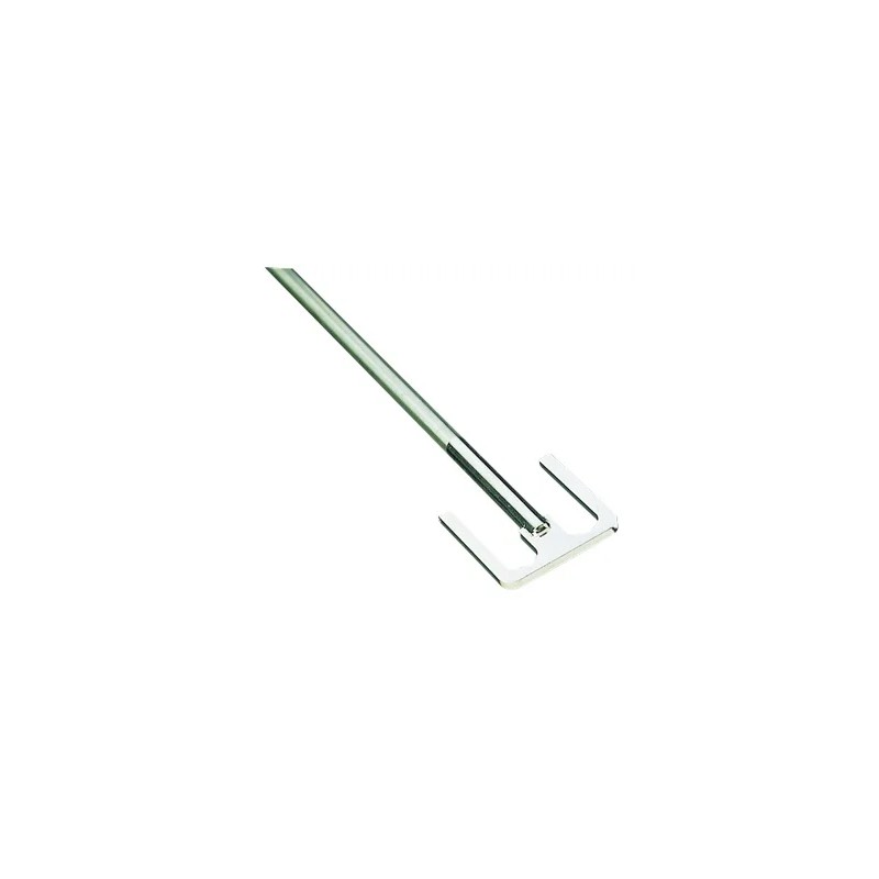 TIGE D'AGITATION EN INOX 8 x 350 mm, A PALE FORME ANCRE DIAMETRE 45 mm, IKA R 1330