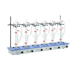 RAMPE D'EXTRACTION 6 POSTES SANS AGITATION COLE-PARMER HM-200-MP6-250, 250 ml