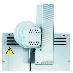 CHEMINEE D'EVACUATION AVEC VENTILATEUR POUR FOUR A MOUFLE NABERTHERM