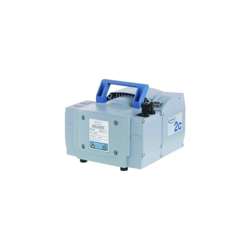 POMPE A MEMBRANE PTFE  VACUUBRAND MZ 2CNT NOMBRE D'ETAGES 2 DEBIT 2,0 / 2,3 m3/h VIDE LIMITE 7 mbar