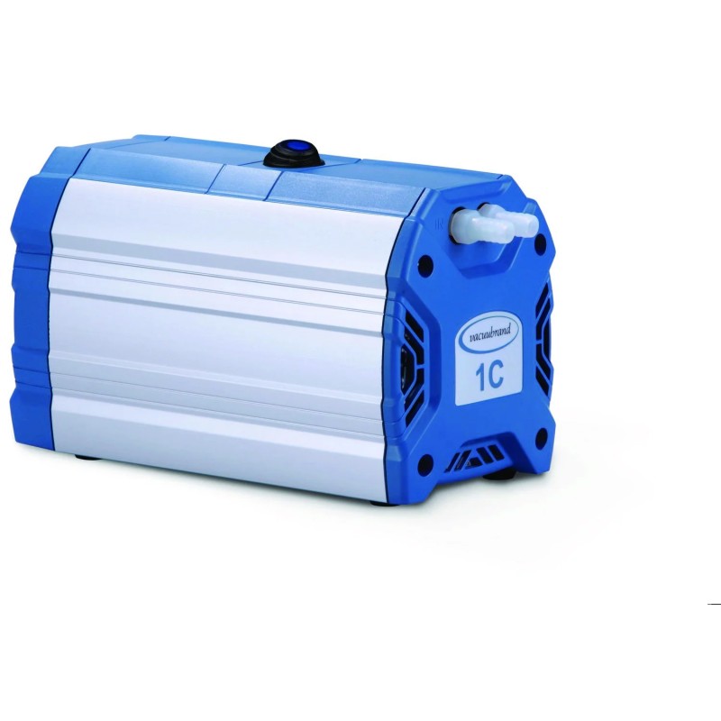 POMPE A MEMBRANE VACUUBRAND ME 1c NOMBRE D'ETAGES 1 DEBIT 1,9 / 2,2 m3/h VIDE LIMITE < 70 mbar