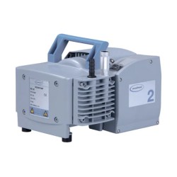 POMPE A MEMBRANE VACUUBRAND ME 2 NT NOMBRE D'ETAGES 1 DEBIT 1,9 / 2,2 m3/h VIDE LIMITE < 70 mbar