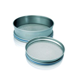TAMIS D'ANALYSE RETSCH EN INOX DIAMETRE 450 mm HAUTEUR 100 mm ISO 3310/1 OUVERTURE 5000 µm