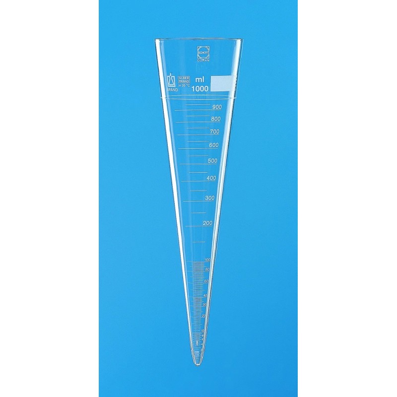 CONE DE SEDIMENTATION D'IMHOFF EN VERRE