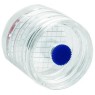 CASSETTE  DE PRELEVEMENT D'AIR EN POLYSTYRENE TRANSPARENT, STERILE 3 ETAGES AVEC FILTRE MCE DIAMETRE