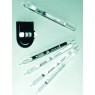 TUBE ECHANTILLONEUR D'AIR DRAGER GRAND FORMAT GEL DE SILICE PAR 10