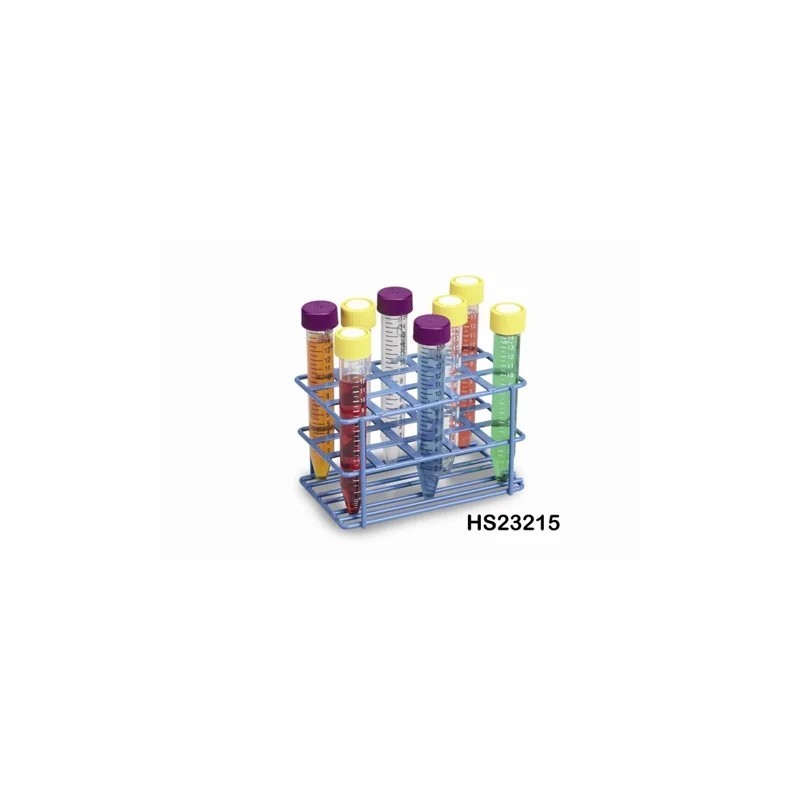 PORTOIR EN FIL D'ACIER REVETU EPOXY POUR TUBES A CENTRIFUGER