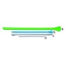 SPATULEA USAGE UNIQUE SMARTSPATULAS EN POLYPROPYLENE BLEU, STANDARD POUR TUBES 1,5/2/15 ml PAR 300