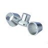 TIGE D'AGITATION EN ACIER INOX 10 x 500 mm, HELICE A 2 CONES EN ACIER INOX DIAMETRE 60 mm, HEIDOLPH 