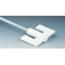 TIGE D'AGITATION EN ACIER INOX REVETEMENT PTFE, A PALE FORME ANCRE EN PTFE 