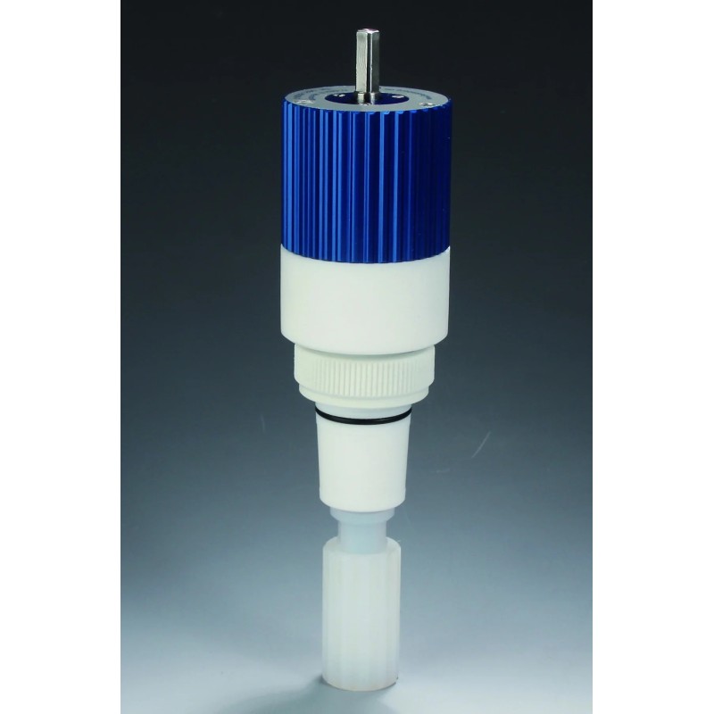TETE D'AGITATION A ACCOUPLEMENT MAGNETIQUE AVEC RODAGE MALE 29/32 EN PTFE, COUPLE DE ROTATION MAX