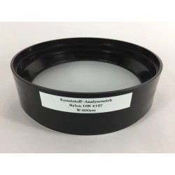 TAMIS D'ANALYSES EN POLYOXYMETHYLENE AVEC TAMIS EN NYLON DIAMETRE 200 MM OUVERTURE 80 MICRONS DIN ISO 3310/1