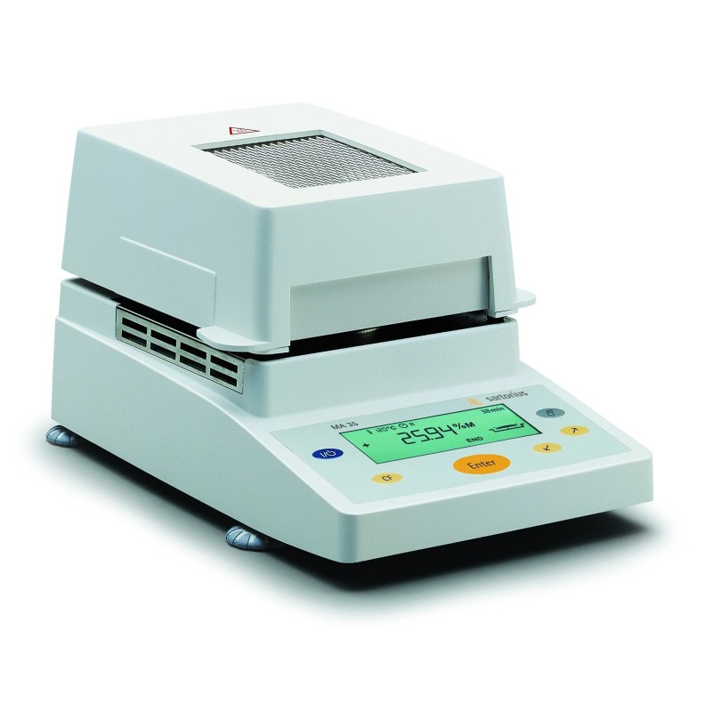 ANALYSEUR D'HUMIDITE SARTORIUS, DESSICCATEUR INFRAROUGE MA35