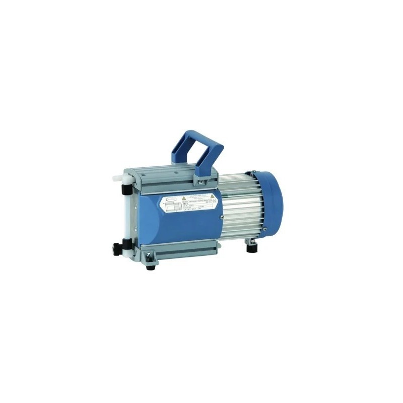POMPE A MEMBRANE PTFE POUR GAZ CORROSIFS VACUUBRAND MD 12C NT NOMBRE D'ETAGES 3 DEBIT 11,1 / 12,3 m3/h VIDE LIMITE < 2 mbar