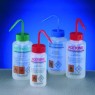 PISSETTE DE SECURITE EN POLYETHYLENE COL LARGE, AVEC SYSTEME ANTIGOUTTE, PAR 5