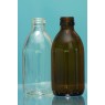 FLACON SIROP EN VERRE TRANSPARENT AVEC BAGUE PILFERPROOF PP 28 MM CAPACITE 60 ML PAR 127