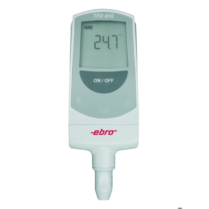 THERMOMETRE NUMERIQUE DE LABORATOIRE EBRO TFX 410-1 SANS SONDE