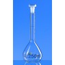 FIOLE JAUGEE EN VERRE BLAUBRAND® A COL RODE, CLASSE A, AVEC BOUCHON EN POLYPROPYLENE, RODAGE 12/21, CAPACITE 20 ml