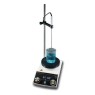 AGITATEUR MAGNETIQUE CHAUFFANT LLG PREMIUM LINE HEI-PLATE MIX n HEAT CORE+ AVEC SONDE PT1000,  TIGE STATIF ET HOUSSE 