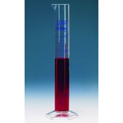 EPROUVETTE GRADUEE PMP, CLASSE A, GRADUATIONS BLEUES, 10 ML PAR 2