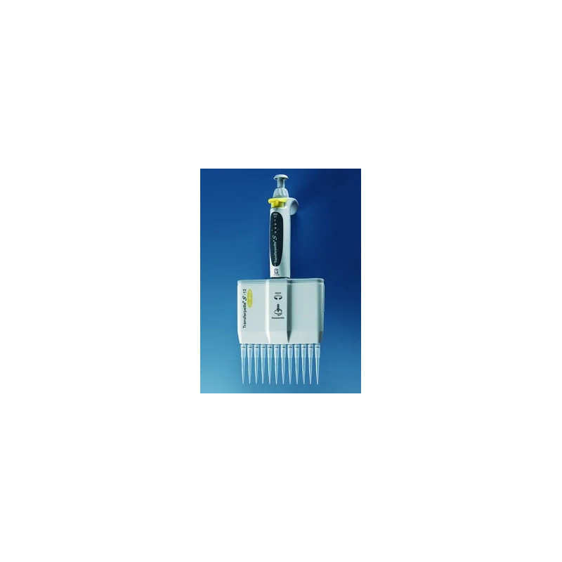 MICROPIPETTE MULTICANAUX TRANSFERPETTE S-12 BRAND 30 - 300 MICROLITRES