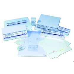 PLAQUE HPTLC VERRE GEL DE SILICE NANO-SIL 5 x 5 CM PAR 100