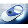 LOUPE ECLAIRANTE POWERLUX ECLAIRAGE PAR 2 LED GROSSISSEMENT 5X LENTILLE DIAMETRE 58 mm