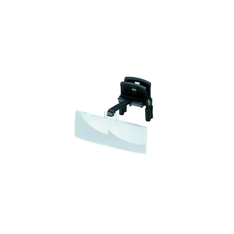 LOUPE LABO-CLIP GROSSISSEMENT 2,5X AVEC PINCE DE FIXATION SUR LUNETES INTEGREE