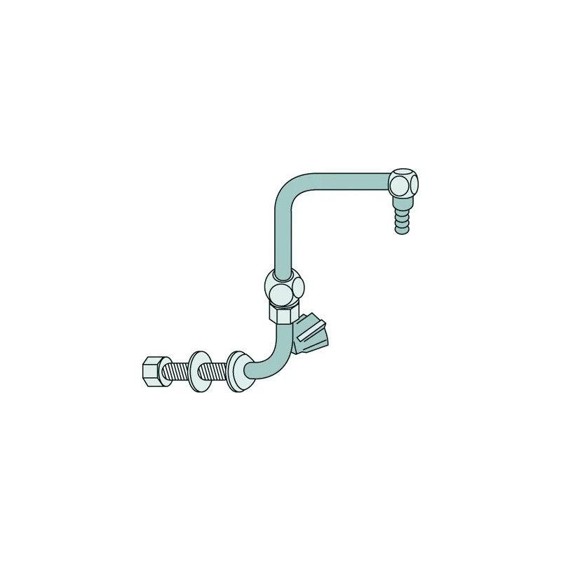 ROBINET EAU DEMINERALISEE POUR BENITIER SUR DOSSERET