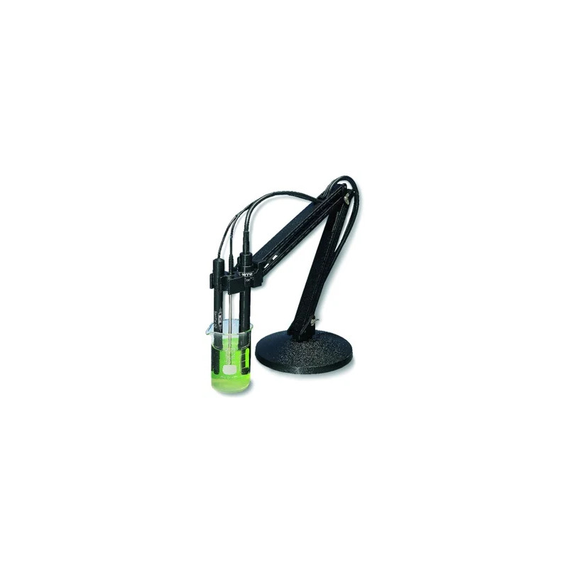 STATIF DE PAILLASSE AVEC PORTE ELECTRODE POUR 2 ELECTRODES