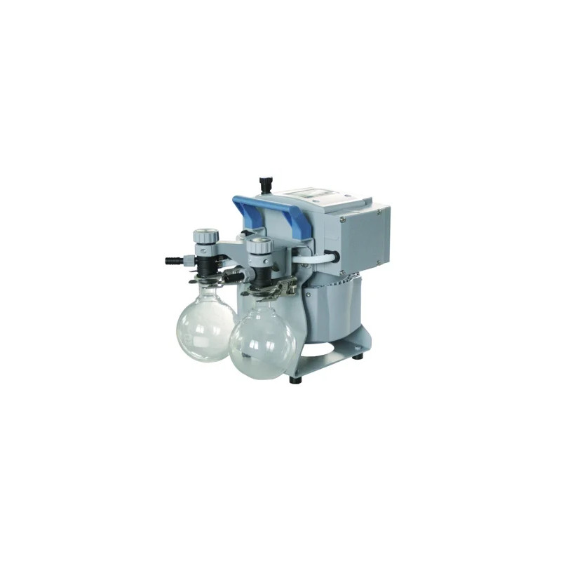 GROUPE DE POMPAGE CHIMIQUE MZ 2C NT + 2 AK VACUUBRAND DEBIT 2,0 / 2,3 m3/h VIDE LIMITE 7 / 12 mbar