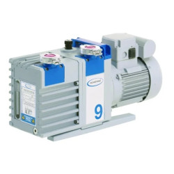 POMPE A PALETTE VACUUBRAND RZ 9 BI ETAGEE DEBIT 8,9/10,2 m3/h VIDE LIMITE 0,002 mbar