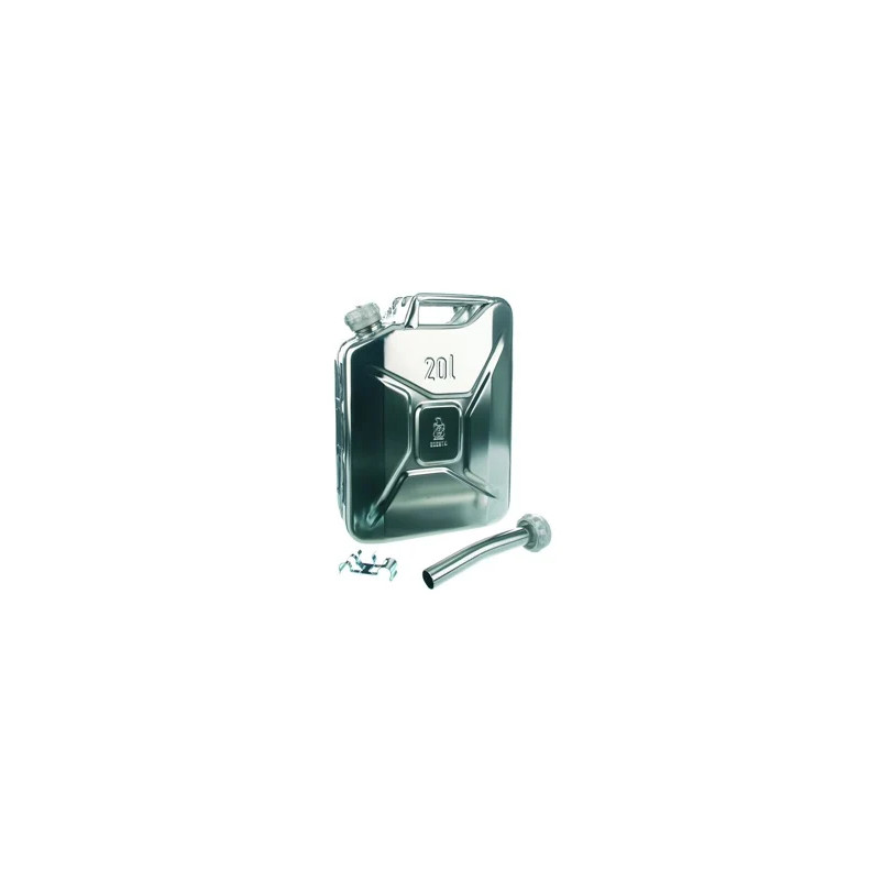 JERRYCAN EN ACIER INOX 275 X 169 X 470 MM, 4 KG