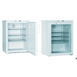REFRIGERATEUR SOUS PAILLASSE A REFROIDISSEMENT VENTILE PORTE VITREE FKUV 1613x CAPACITE 148 LITRES