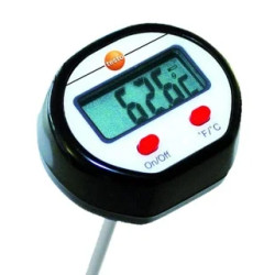 MINI THERMOMETRE A IMMERSION / PENETRATION - 50 A + 250øC SONDE 213 mm TESTO