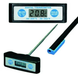 THERMOMETRE NUMERIQUE MAXI-T -50/200øC PRECISION 0,1øC