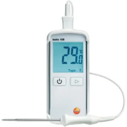 THERMOMETRE NUMERIQUE ETANCHE TESTO 108 -50 A +300 øC, CONFORME HACCP