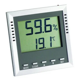 THERMOHYGROMETRE NUMERIQUE TA 100 AVEC ALARME