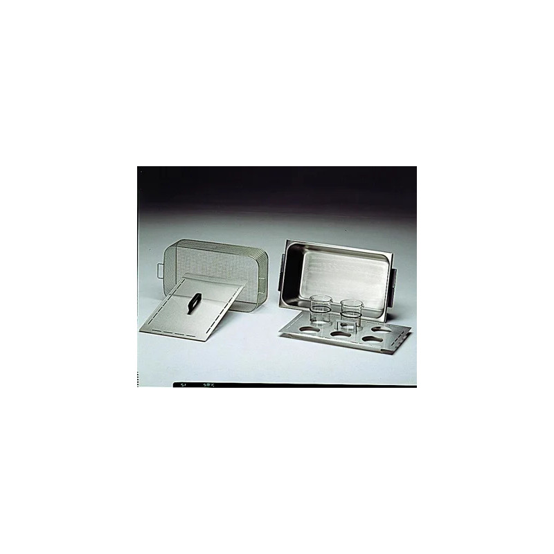 PORTOIR 2 BECHERS 600 ML POUR BAIN A ULTRASONS B2800