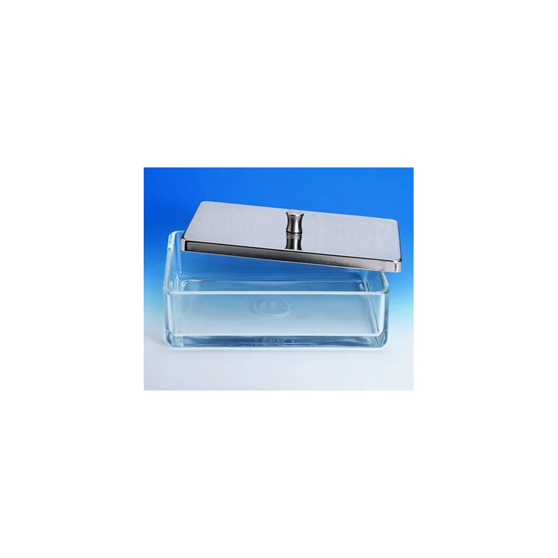 BAC EN VERRE SANS COUVERCLE 200 x 100 x 100 mm