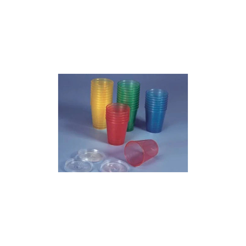 BECHER EN POLYPROPYLENE SOUPLE FORME CONIQUE, A USAGE UNIQUE PAR 800