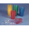BECHER EN POLYPROPYLENE SOUPLE FORME CONIQUE, A USAGE UNIQUE PAR 800