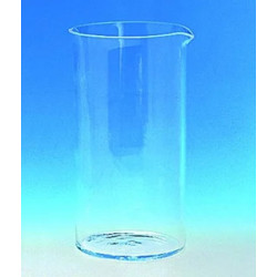 BECHER EN QUARTZ FORME HAUTE AVEC BEC VERSEUR