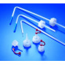 BOUCHON COMPTE-GOUTTES EN POLYETHYLENE BASSE DENSITE INCOLORE POUR FLACONS, FILETAGE 28 mm