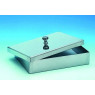 BOITE DE STOCKAGE EN ACIER INOX AVEC COUVERCLE