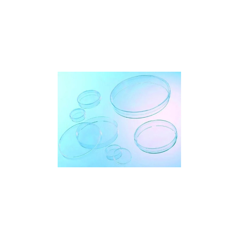 BOITE DE PETRI EN POLYSTYRENE THERMOSTERILE ASEPTIQUE GREINER BIO-ONE 60 x 15 mm AVEC ERGOTS, PAROIS